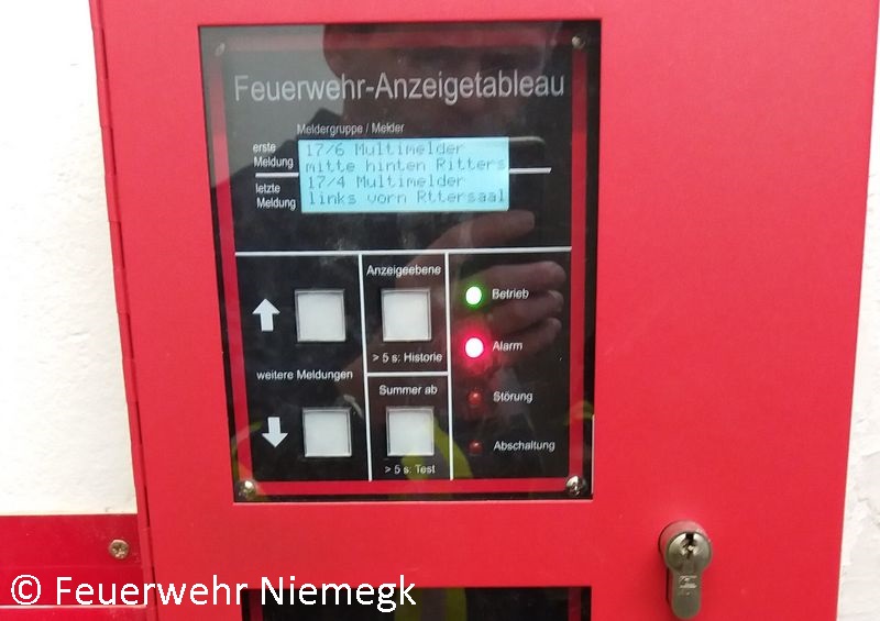 01.03.2025 – Auslösung BMA Raben Burg Rabenstein