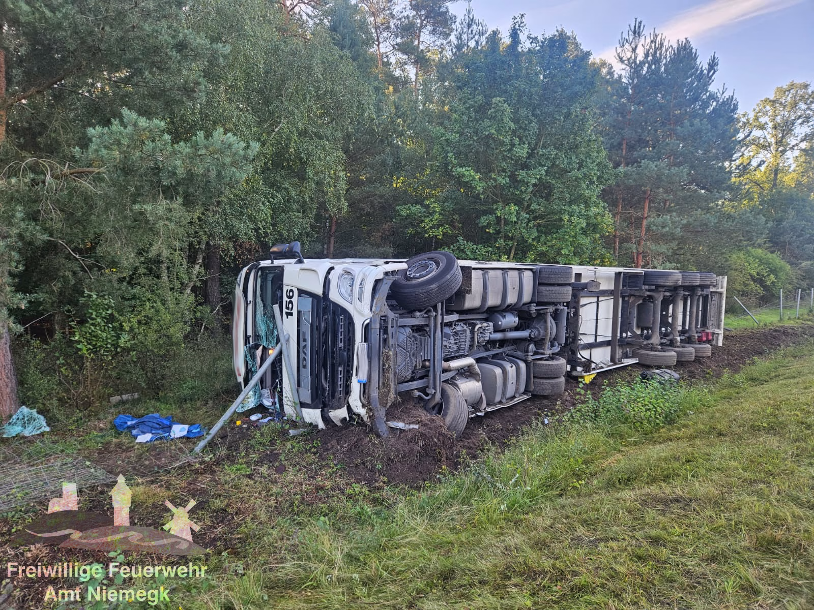 17.09.2025 – Hilfeleistung Verkehrsunfall LKW/BUS – BAB9 AS Klein Marzehns – AS Niemegk
