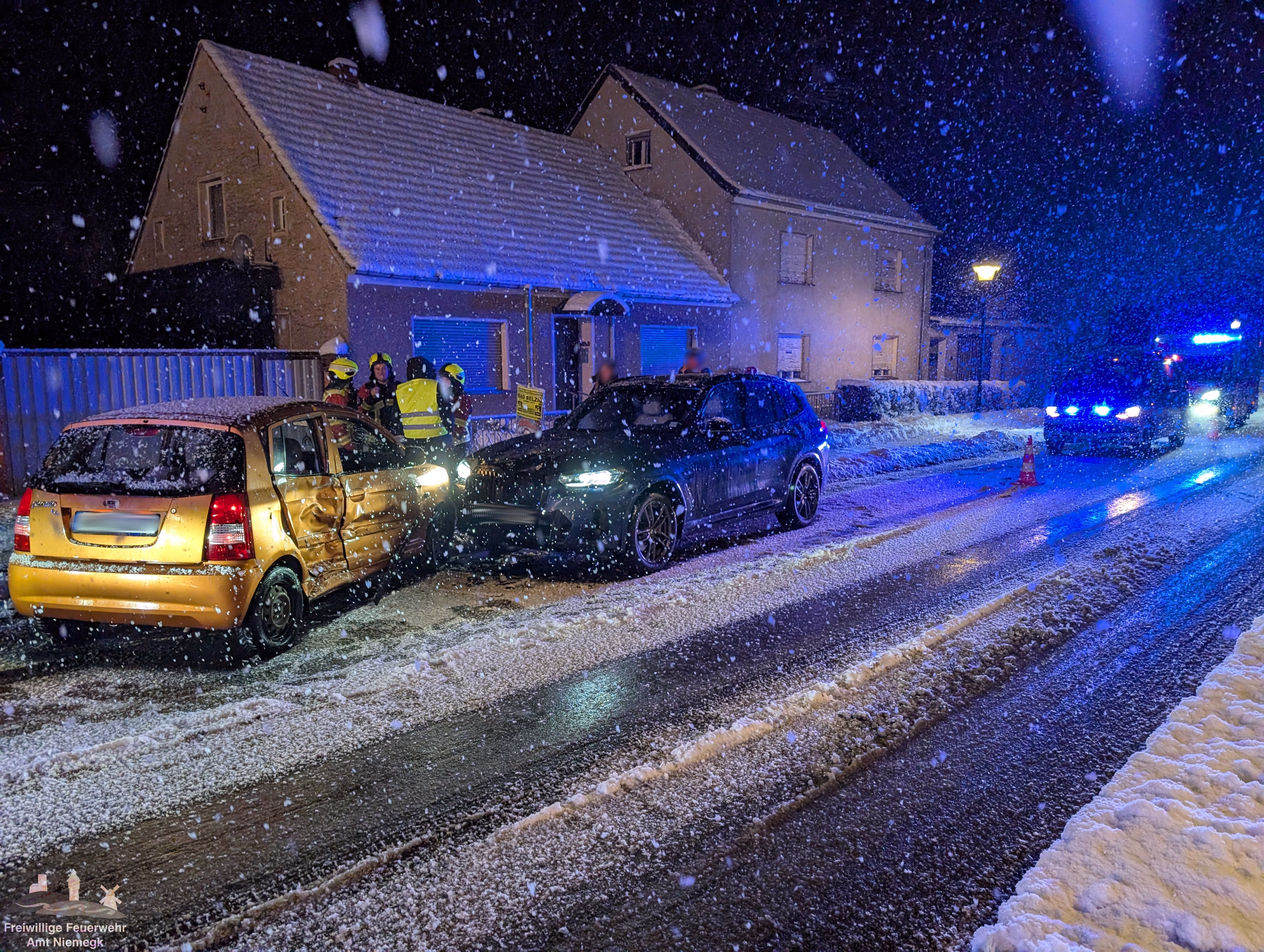 04.01.2026 – Hilfeleistung Verkehrsunfall – Niemegk, Bahnhofstraße